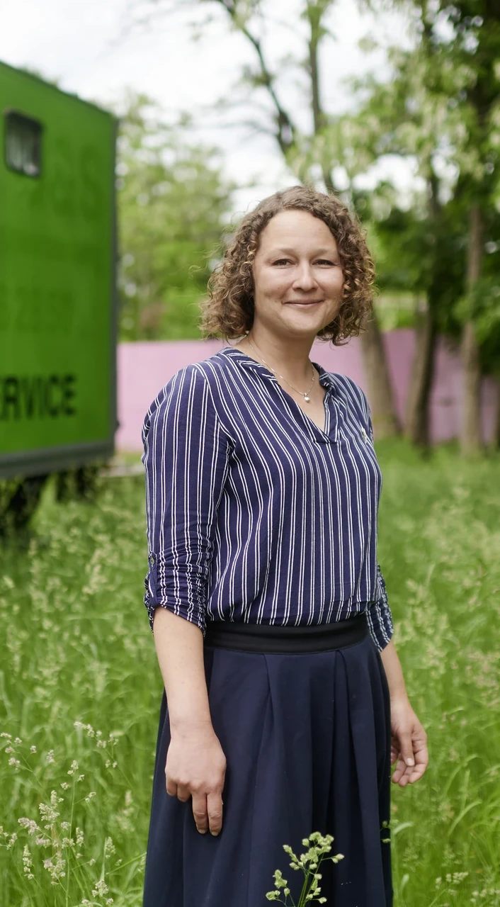 Faces in HELLERAU: Dana Bondarchuk, Deputy Head of Production Office